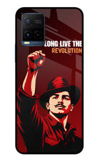 Bhagat Singh Revolution Vivo Y33T Glass Case