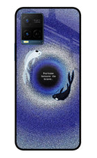 Dark Koi Vivo Y33T Glass Case