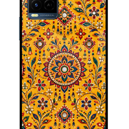 Sunlit Aura Vivo Y33T Glass Case