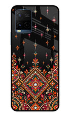 Noir Mehfil Vivo Y33T Glass Case
