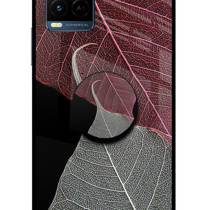 Leaf Pattern Vivo Y33T Pop Case by Casekaro