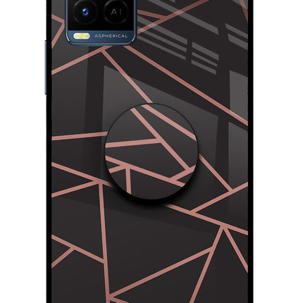 Geometric Pattern Vivo Y33T Pop Case by Casekaro