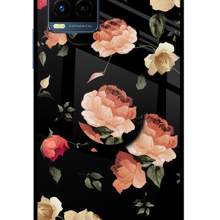 Flowers Vivo Y33T Pop Case by Casekaro