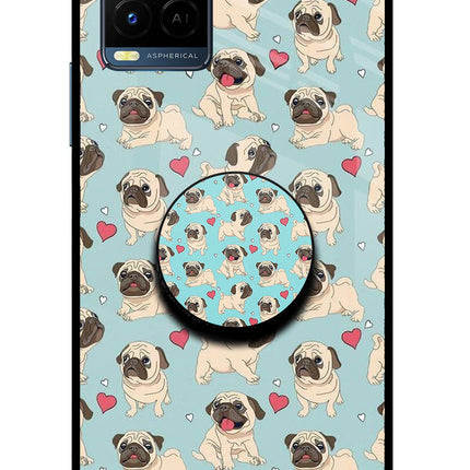 Pug Dog Vivo Y33T Pop Case by Casekaro