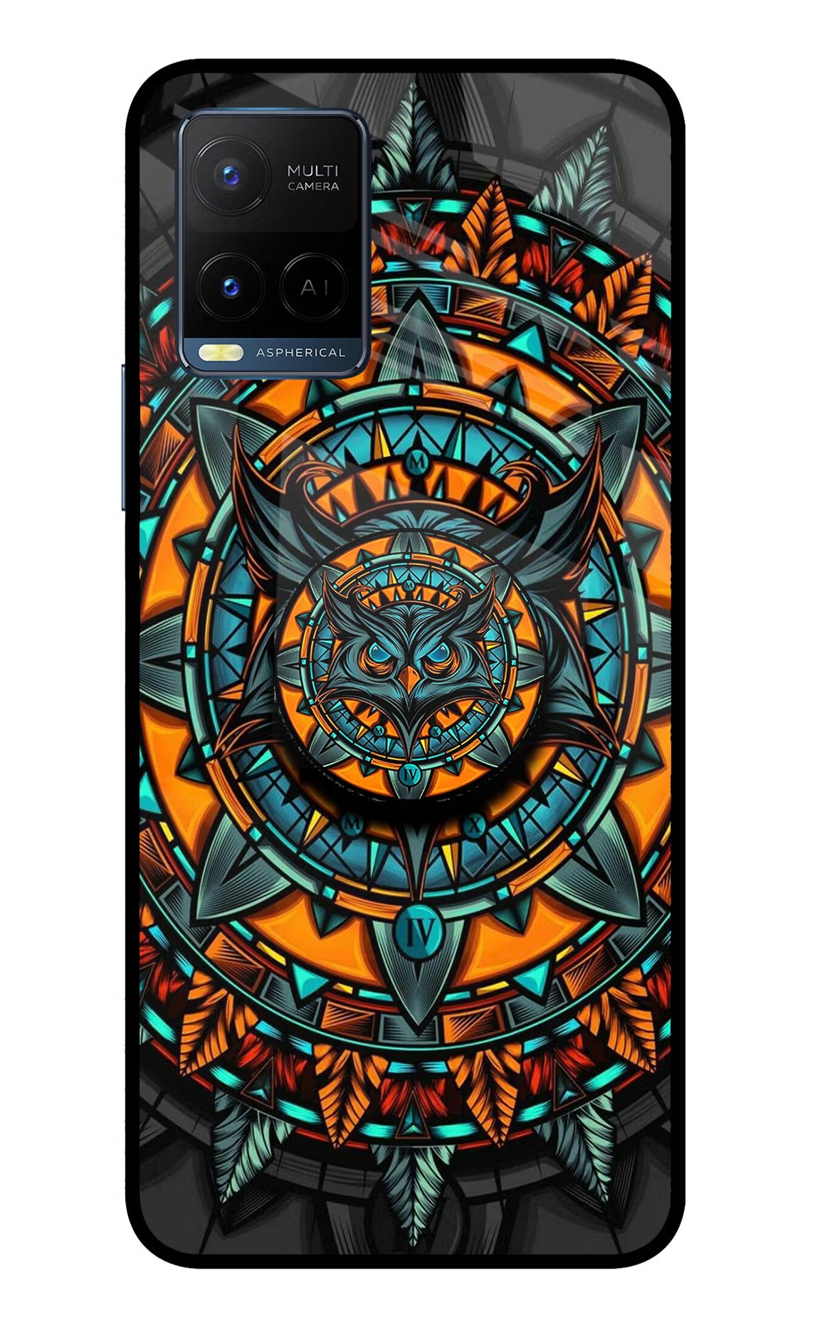 Angry Owl Vivo Y33T Pop Case by Casekaro