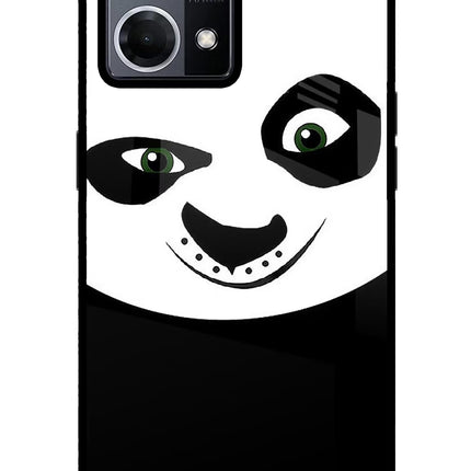 Panda Oppo F21 Pro 4G Glass Case Back Cover by Casekaro