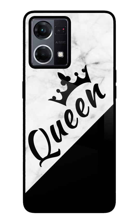 Queen Oppo F21 Pro 4G Glass Case
