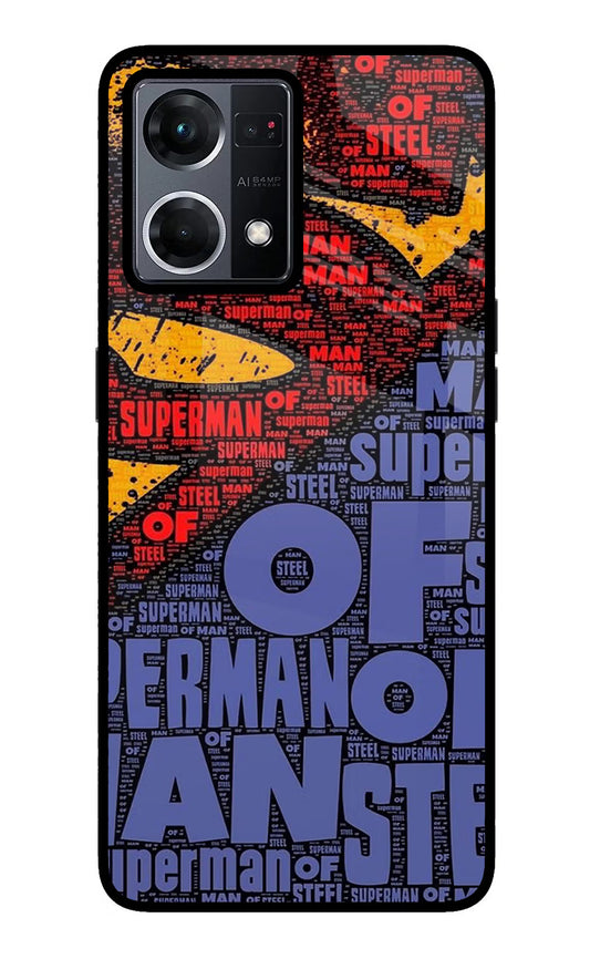 Superman Oppo F21 Pro 4G Glass Case