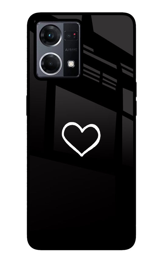 Heart Oppo F21 Pro 4G Glass Case