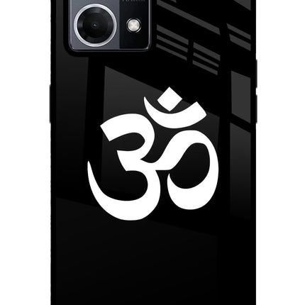 Om Oppo F21 Pro 4G Glass Case Back Cover by Casekaro