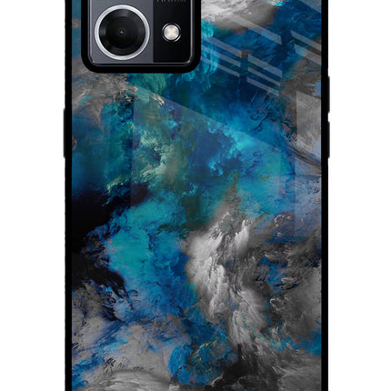 Artwork Oppo F21 Pro 4G Glass Case Back Cover by Casekaro