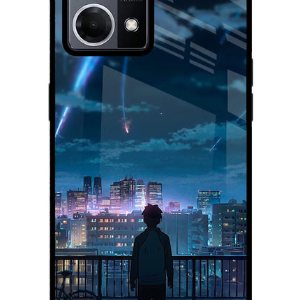 Anime Oppo F21 Pro 4G Glass Case Back Cover by Casekaro