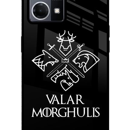 Valar Morghulis | Game Of Thrones Oppo F21 Pro 4G Glass Case Back Cover by Casekaro