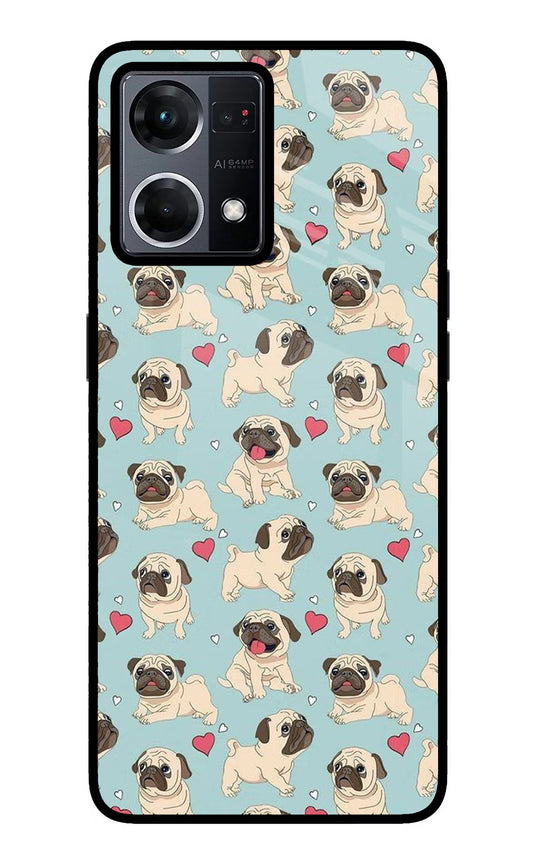 Pug Dog Oppo F21 Pro 4G Glass Case