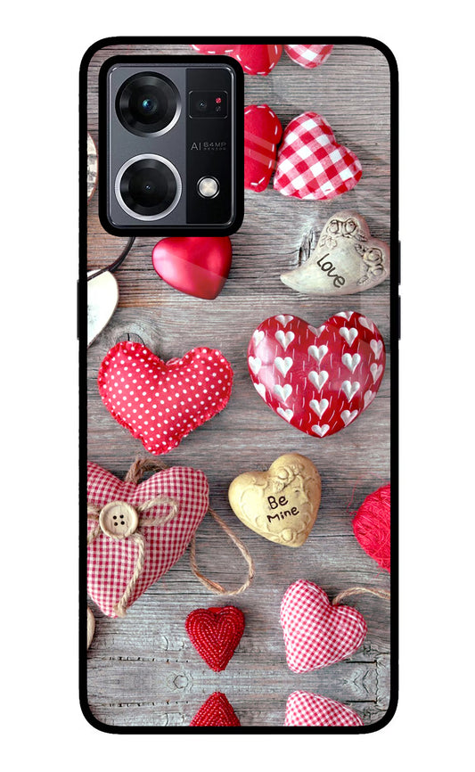 Love Wallpaper Oppo F21 Pro 4G Glass Case