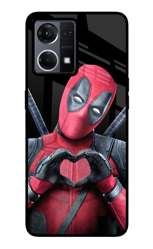 Deadpool Oppo F21 Pro 4G Glass Case