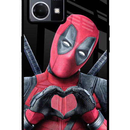 Deadpool Oppo F21 Pro 4G Glass Case Back Cover by Casekaro