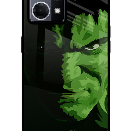 HULK Oppo F21 Pro 4G Glass Case Back Cover by Casekaro