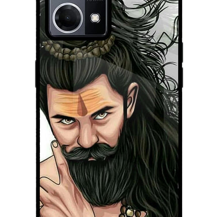 Mahadev Oppo F21 Pro 4G Glass Case Back Cover by Casekaro
