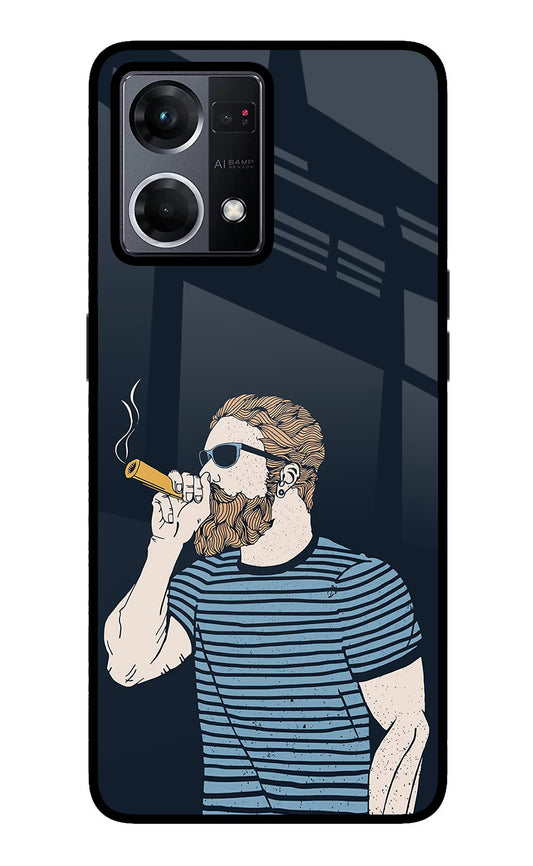 Smoking Oppo F21 Pro 4G Glass Case