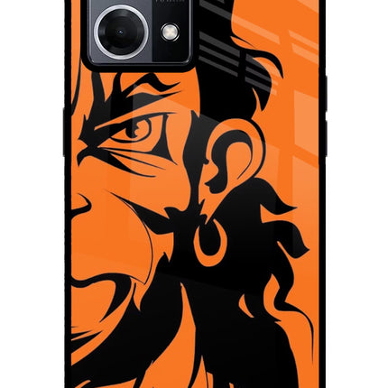 Hanuman Oppo F21 Pro 4G Glass Case Back Cover by Casekaro