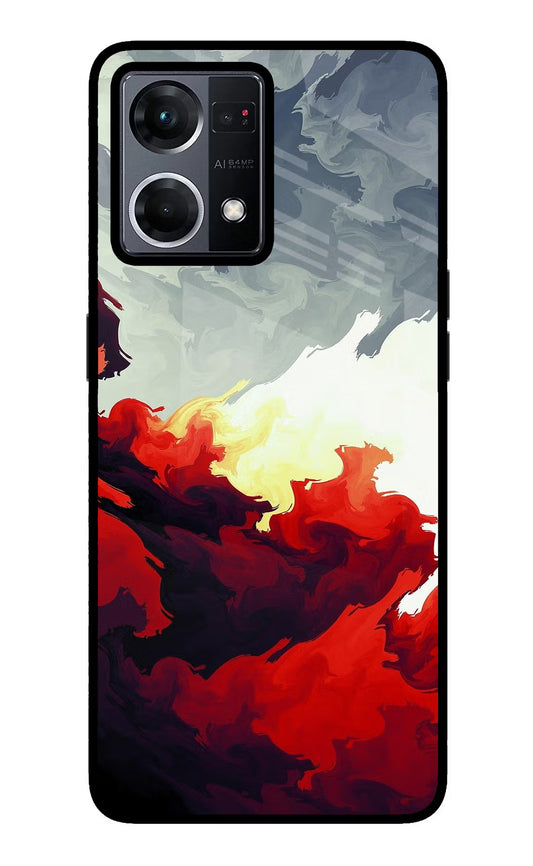 Fire Cloud Oppo F21 Pro 4G Glass Case