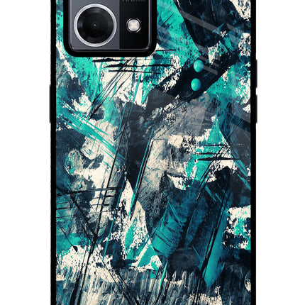 Artwork Oppo F21 Pro 4G Glass Case Back Cover by Casekaro