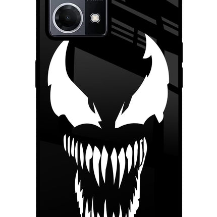 Venom Oppo F21 Pro 4G Glass Case Back Cover by Casekaro