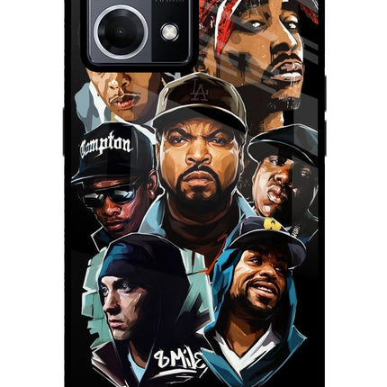 Rappers Oppo F21 Pro 4G Glass Case Back Cover by Casekaro