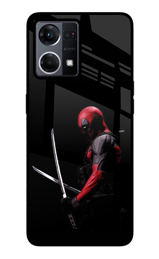 Deadpool Oppo F21 Pro 4G Glass Case