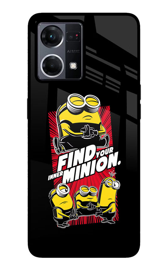 Find your inner Minion Oppo F21 Pro 4G Glass Case