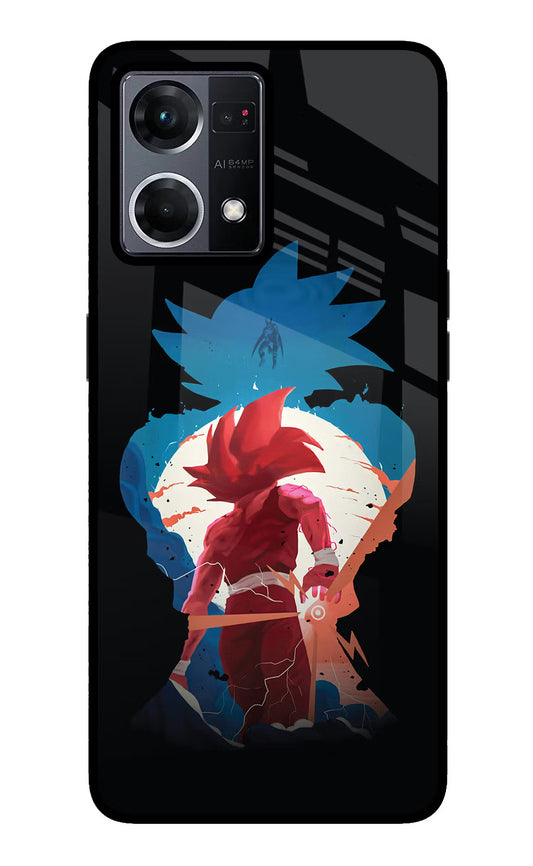Goku Oppo F21 Pro 4G Glass Case