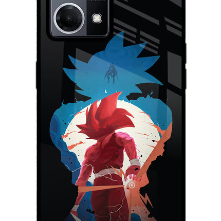Goku Oppo F21 Pro 4G Glass Case Back Cover by Casekaro