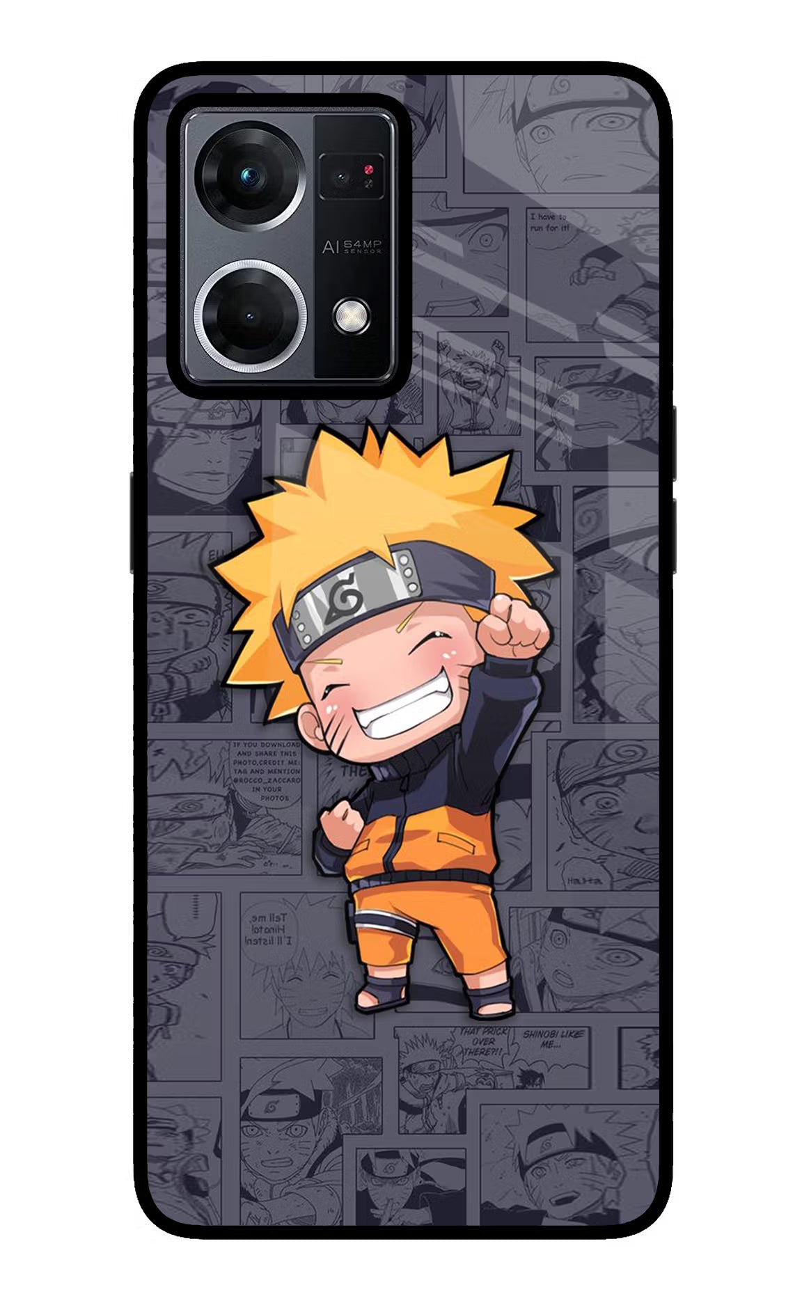 Chota Naruto Oppo F21 Pro 4G Glass Case