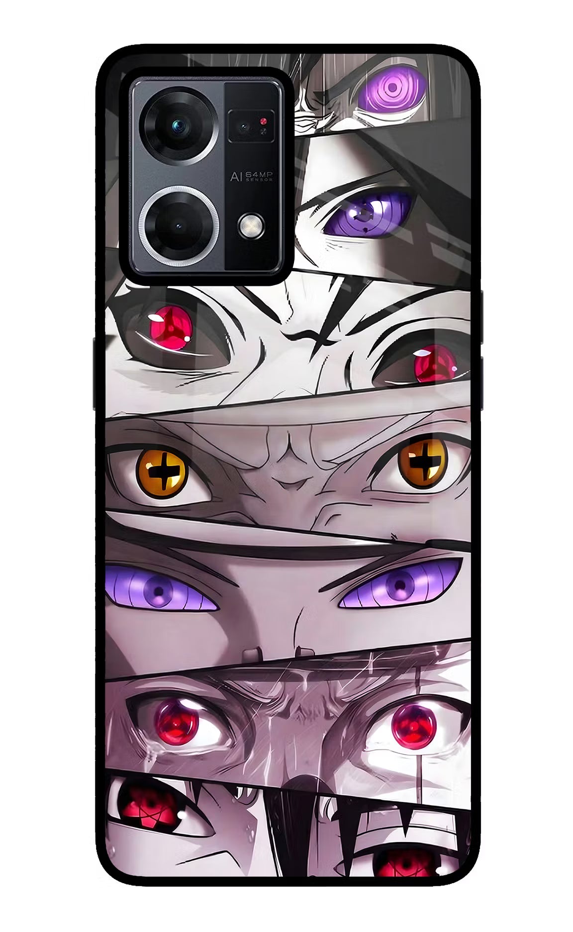 Naruto Anime Oppo F21 Pro 4G Glass Case