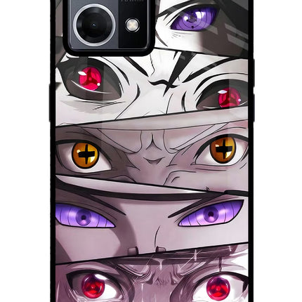 Naruto Anime Oppo F21 Pro 4G Glass Case Back Cover by Casekaro