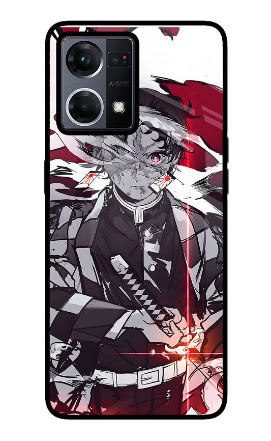 Demon Slayer Oppo F21 Pro 4G Glass Case