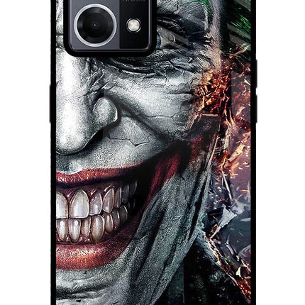 Joker Cam Oppo F21 Pro 4G Glass Case Back Cover by Casekaro