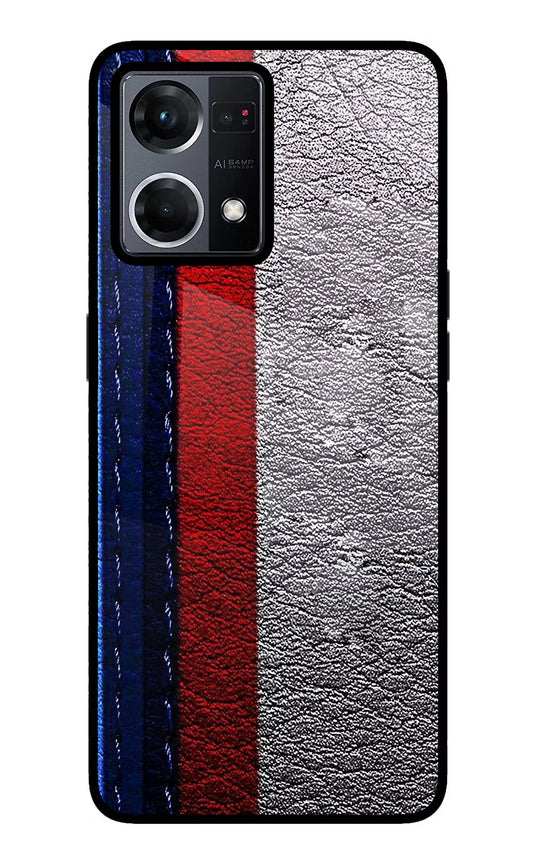 BMW Stripes Oppo F21 Pro 4G Glass Case
