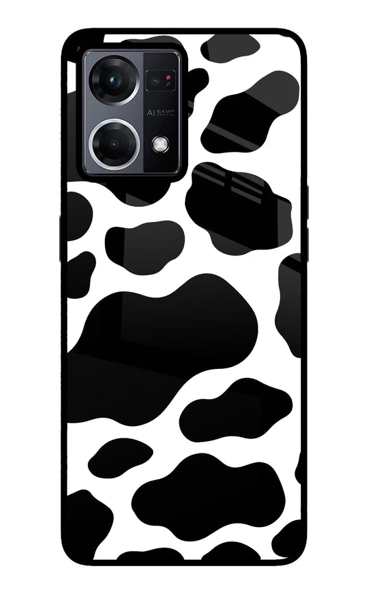 Cow Spots Oppo F21 Pro 4G Glass Case