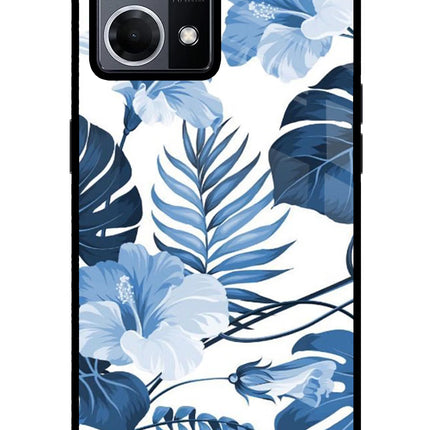 Fabric Art Oppo F21 Pro 4G Glass Case Back Cover by Casekaro