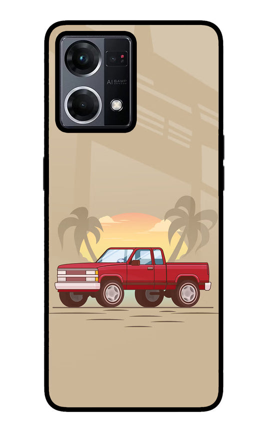 Desert Classic Drive Oppo F21 Pro 4G Glass Case