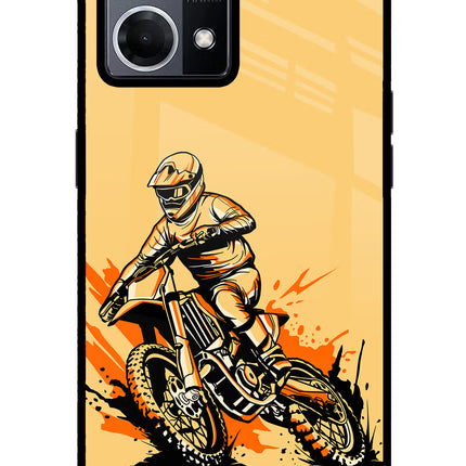 Off-Road Fury Oppo F21 Pro 4G Glass Case Back Cover by Casekaro
