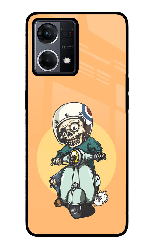 Undead Biker Oppo F21 Pro 4G Glass Case