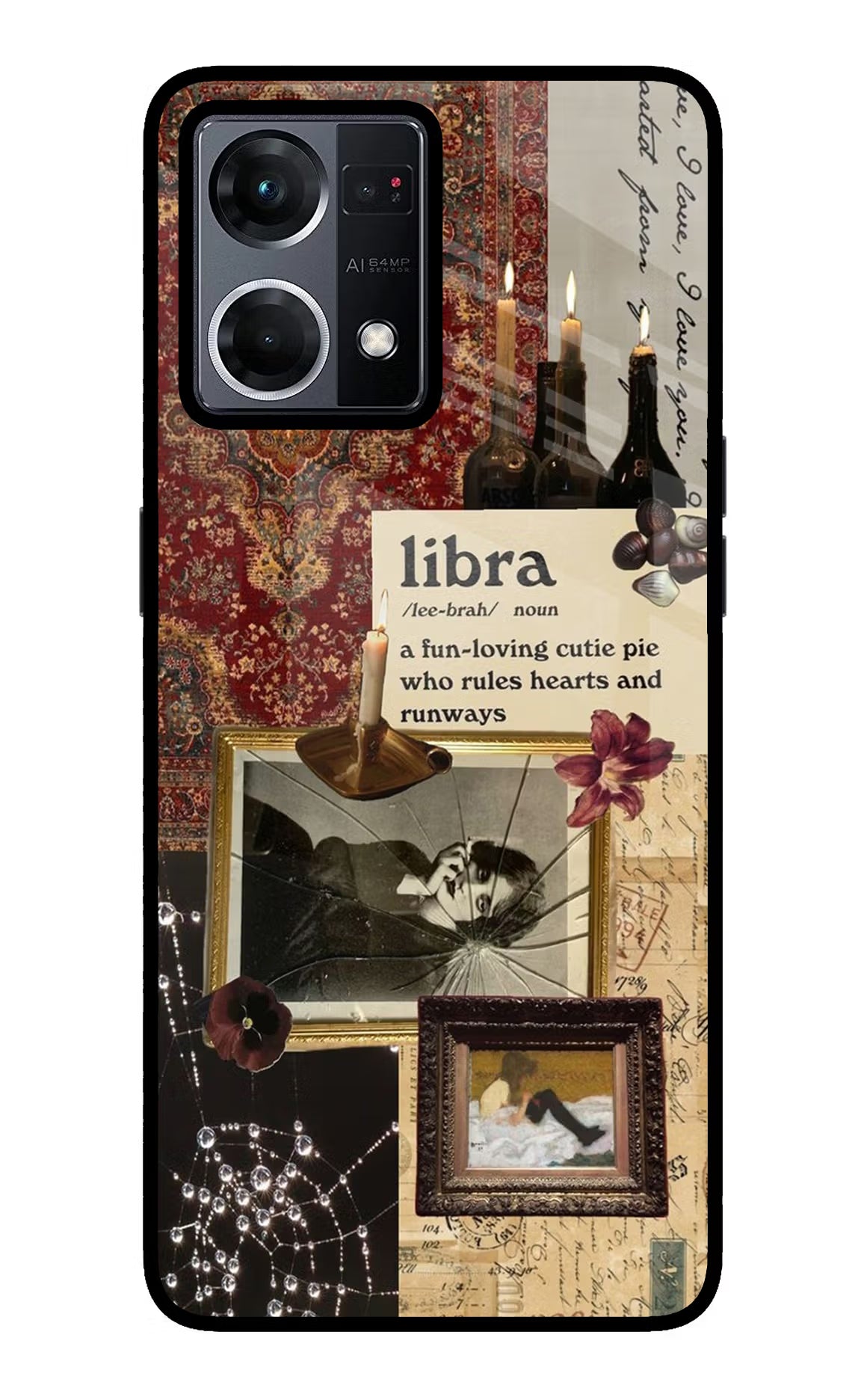 Libra Zodiac Oppo F21 Pro 4G Glass Case