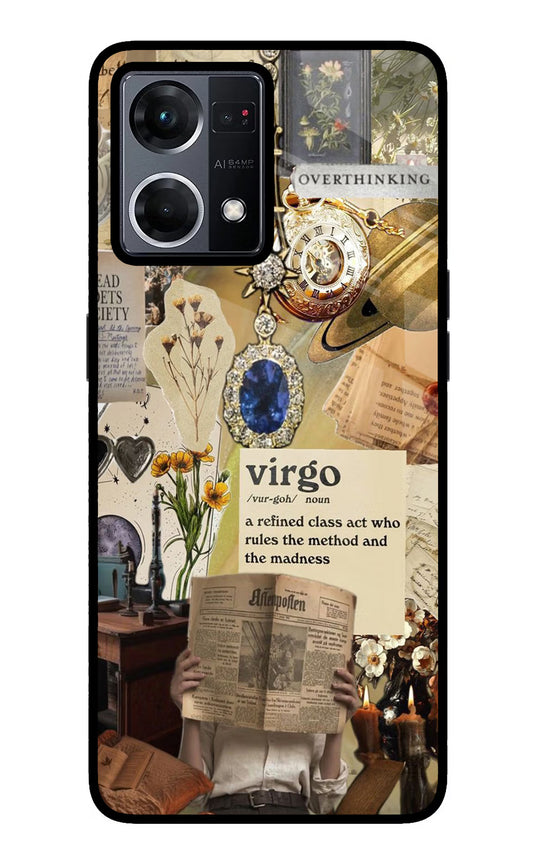 Virgo Zodiac Oppo F21 Pro 4G Glass Case