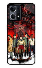 Ordinary Things Characters Oppo F21 Pro 4G Glass Case