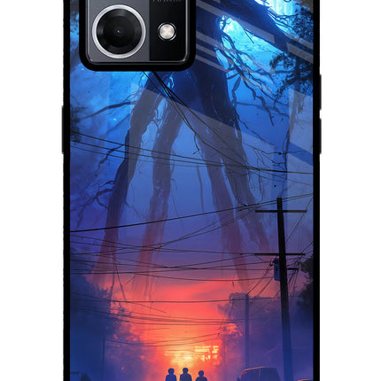 Ordinary Things Shadow Oppo F21 Pro 4G Glass Case Back Cover by Casekaro