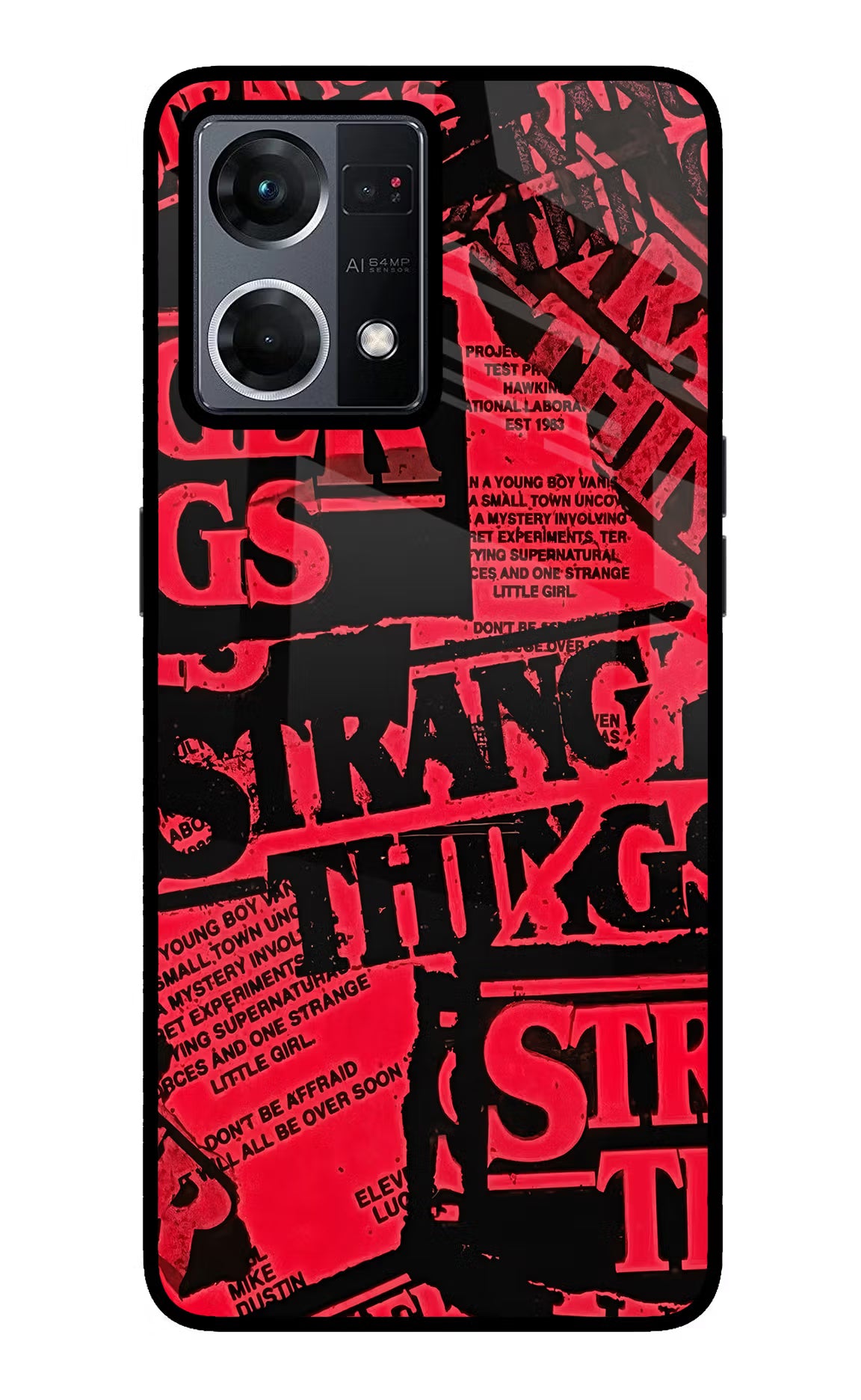 Ordinary Things Oppo F21 Pro 4G Glass Case Back Cover by Casekaro