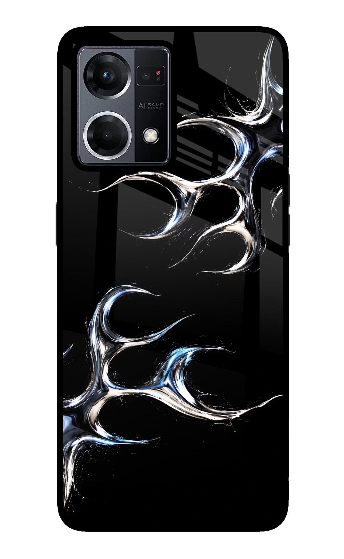 Chrome Tribal Oppo F21 Pro 4G Glass Case